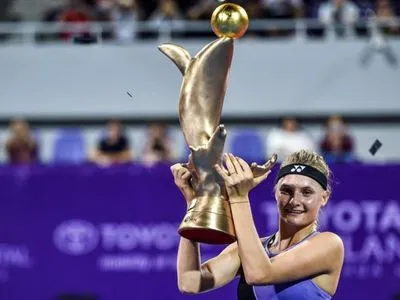 Ястремська перемогла в номінації "прорив місяця" - WTA