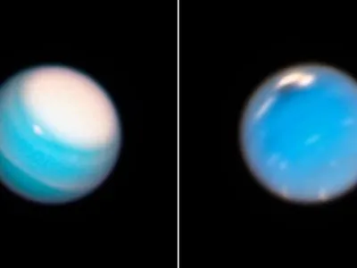 Телескоп "Хаббл" побачив гігантську хмару на Урані