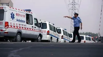 В Китае столкнулись 23 автомобиля, пятеро погибших