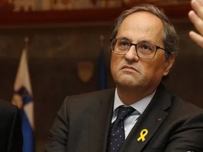 Глава Каталонии считает суд над бывшими сторонниками независимости - позором