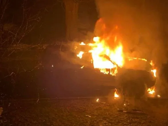 В Киеве подожгли машину матери депутата-"свободовца"