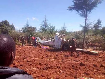 В Кении упал легкомоторный самолет, все пассажиры погибли