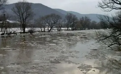 На Житомирщині паводок зруйнував тимчасовий міст
