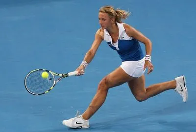 Теннисистка Цуренко отпраздновала выигрыш на старте турнира в Дубае