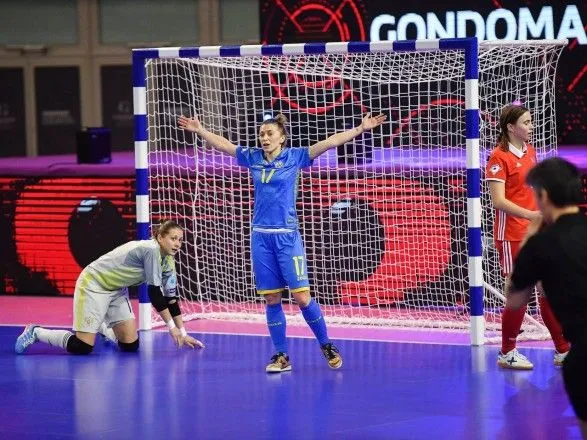 Сборная Украины потерпела поражение от России в матче за третье место ЧЕ по женскому футзалу
