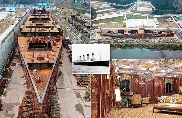У Китаї показали створення точної копії "Титаніка"