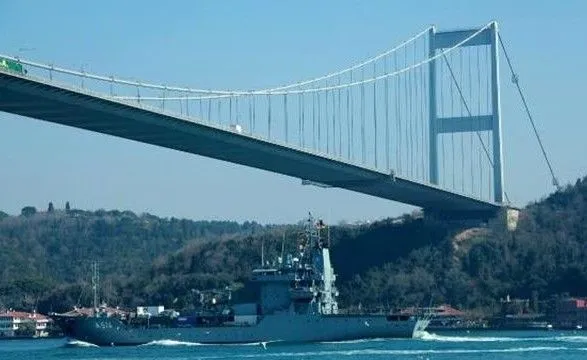 Військовий корабель НАТО увійшов у Чорне море