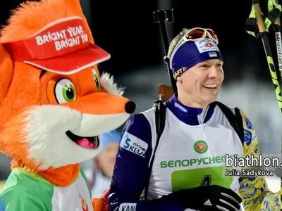 Биатлонист Дериземля торжествовал в "Гонке легенд" в Белоруссии