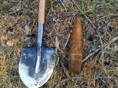 Селяне в Житомирской области искали металл, а нашли артснаряды
