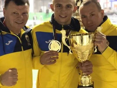 Украинский боксер завоевал "золото" международного турнира "Странджа"