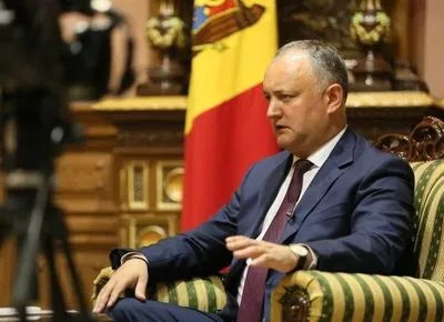 Кортеж президента Молдовы попал в ДТП