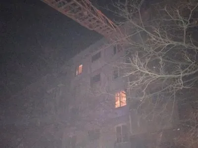 В Днепропетровской области во время пожара в многоэтажке - спасены 10 человек