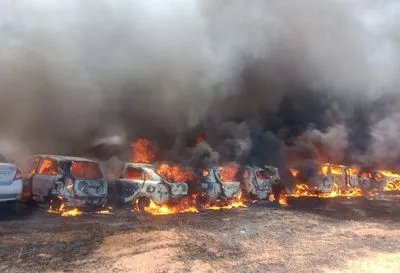 На авіашоу Aero India згоріли 300 автомобілів