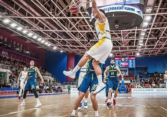 Баскетболисты сборной Украины поражением в овертайме завершили отбор на ЧМ-2019
