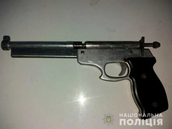 На Буковині затримали юнака з саморобним пістолетом
