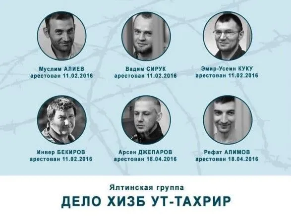 У Криму "суд" вирішив етапувати фігурантів "справи Хізб ут-Тахрір"
