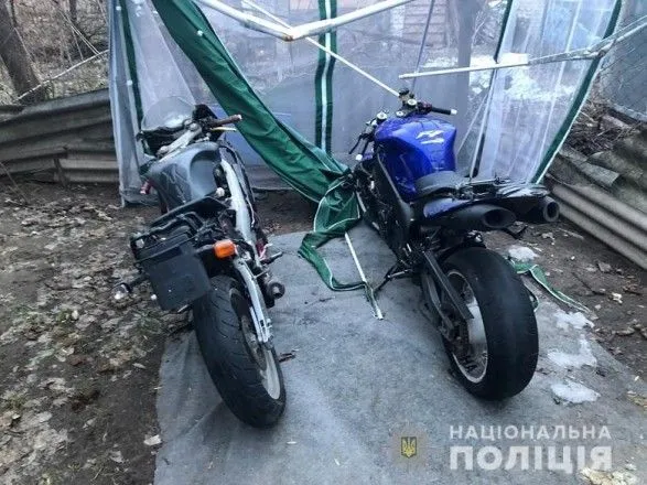 В Киеве разоблачили банду похитителей мотоциклов