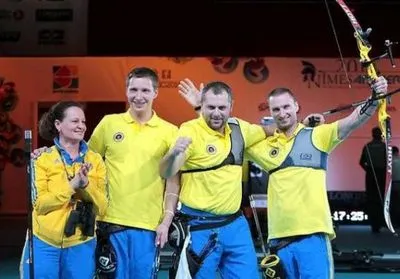 Українські команди вибороли три медалі на ЧЄ зі стрільби з лука