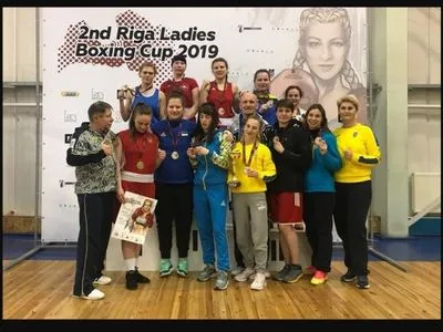 Украинки завоевали десять медалей на турнире по боксу в Латвии