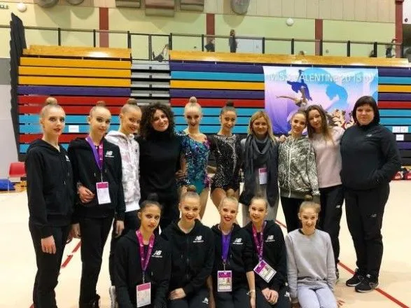 Украинские гимнастки завоевали ряд наград на турнире в Эстонии