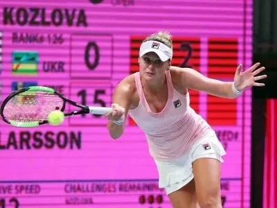 Тенісистка Козлова продовжила переможну серію на турнірі в Індіан-Веллс