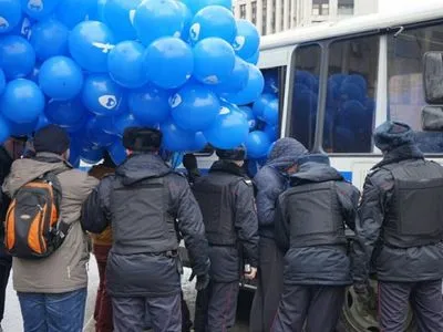 В Москве проходит митинг за свободный интернет, 15 активистов задержали