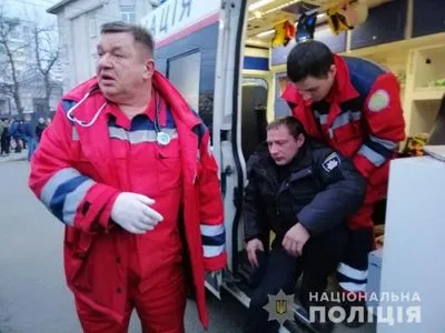 Столкновения с "Нацкорпусом" в Черкассах: госпитализировали 19 полицейских