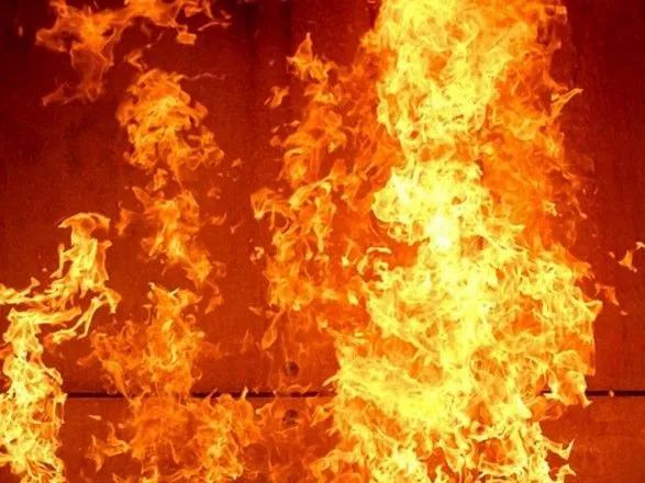 В Луганской области горела частная баня