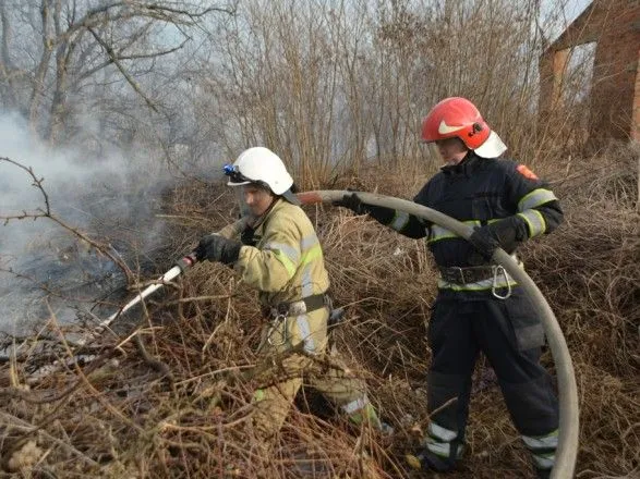 На Буковине из-за огня на траве сгорела насосная станция