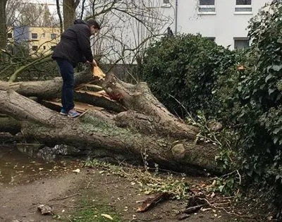 По меньшей мере один человек погиб из-за урагана в Германии