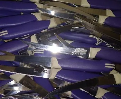 В Одеському порту виявили партію підробних кухонних ножів