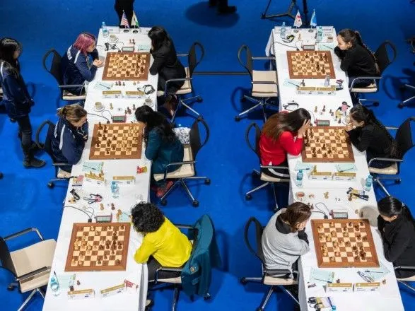 Українська шахова збірна здобула чергову перемогу у матчі командного ЧС