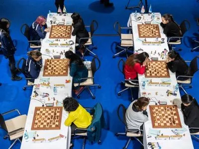 Украинская шахматная сборная одержала очередную победу в матче командного ЧМ