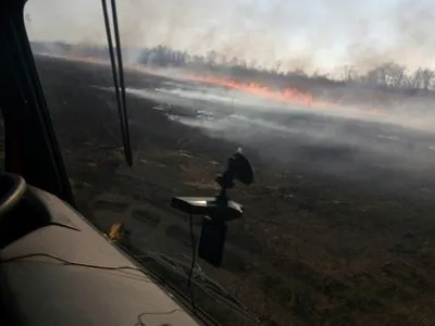 Из-за возгорания сухостоя в Ужгороде чуть не сгорел дом