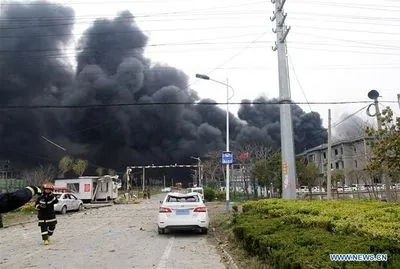 Взрыв на химзаводе в Китае: 47 человек погибли