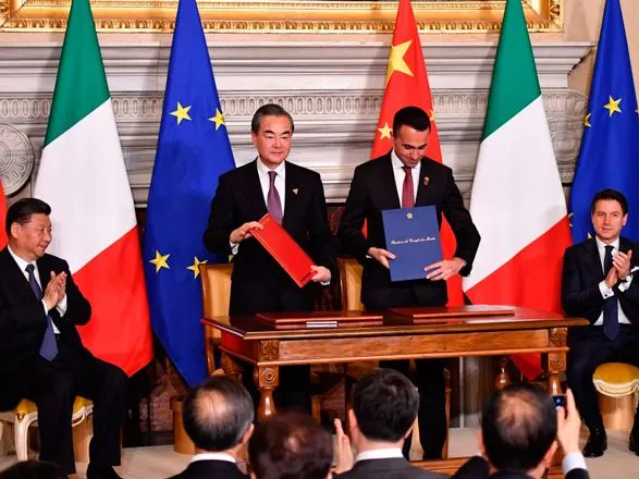 Італія першою з країн G7 приєдналася до нового Шовковому шляху Китаю