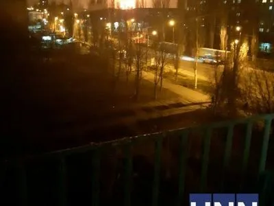 Взрыв в Кропивницком: горят 5 грузовых и 10 легковых автомобилей