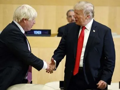 Трамп заявив про підтримку Джонсона як кандидата на пост прем'єра Великої Британії