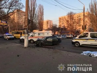 Затримано чоловіка, який добивав гвардійців після ДТП в Одесі – МВС