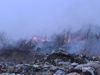 Пожар на свалке в Черниговской области локализовали