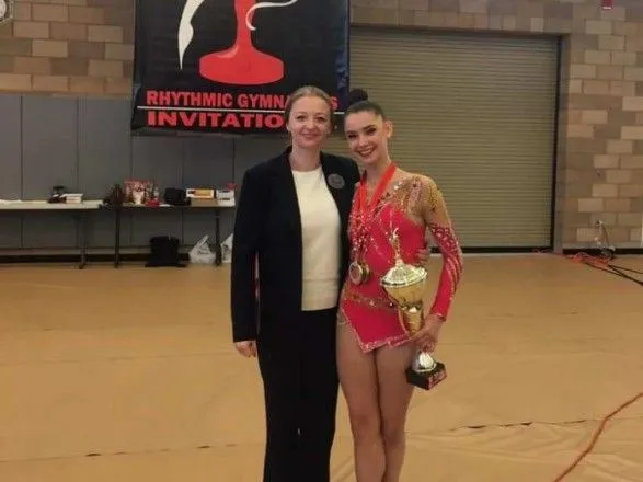 Украинская гимнастка победила на турнире в США