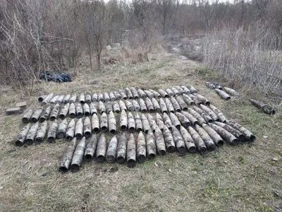 ООС: понад 160 артснарядів знайшли на території турбази на Луганщині