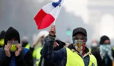Протест "жовтих жилетів" у Парижі: затримано 28 осіб