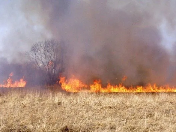 У Києві та області зберігається пожежна небезпека