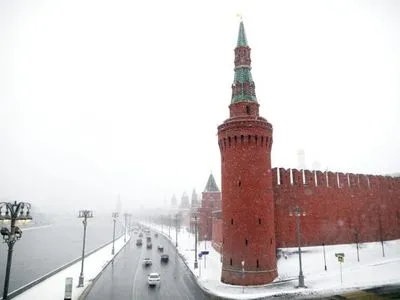 В Москве апрельский снегопад