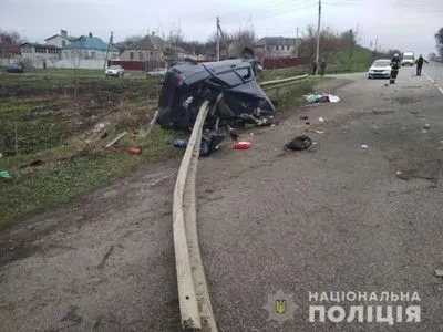 В ДТП, которое произошло вчера на Харьковщине, погиб полицейский