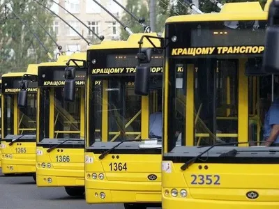 В ночь на 16 апреля в Киеве изменится движение троллейбусов