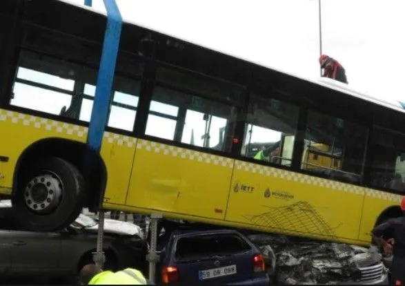 У Туреччині шкільний автобус потрапив у жахливе ДТП