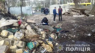 В Одессе на улице нашли обгоревшее тело мужчины