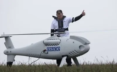 Безпілотник ОБСЄ розбився поблизу лінії зіткнення в Донецькій області